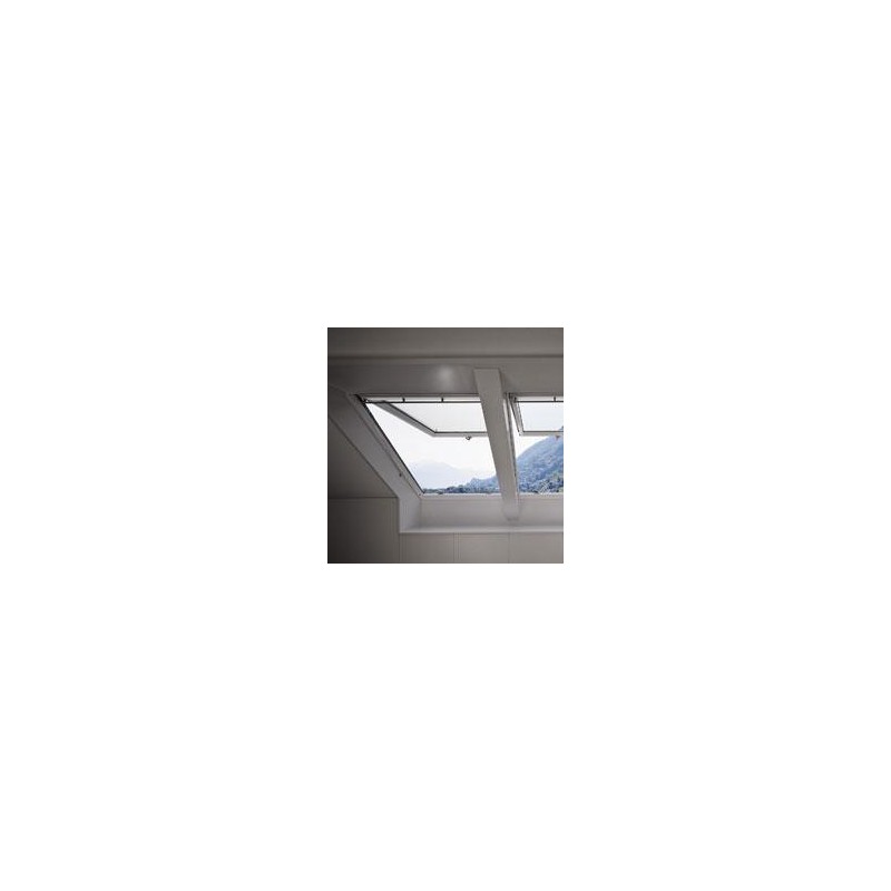 Ventana de tejado proyectante VELUX (blanco)