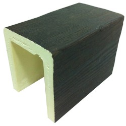 Viga poliuretano imitación madera 300X15X18cm