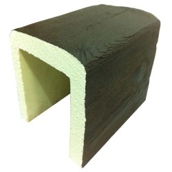 Viga poliuretano imitación madera 300X18X23cm