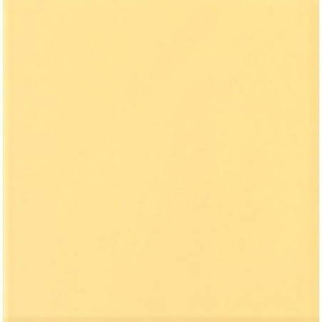 Color Amarillo Mate 20x20cm
