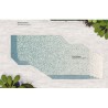 Borde de piscina Woods Arctic 120x33 (pack 2u)