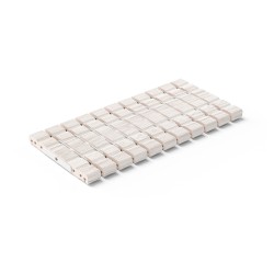 Rejilla flex de piscina Creta Woods Arctic 25x50 (pack 2u)