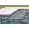 Borde de piscina recto Serena Bianco L62 62,6x31,7x3,8 (pack 4ud)