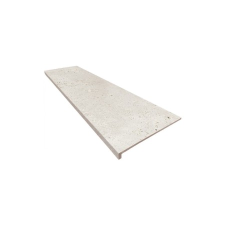 Peldaño recto Litos Ártico 33x120x3 cm (Pack 2 ud)