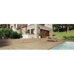 Borde de piscina Yoho Oak 45x75x3 (pack 2ud)