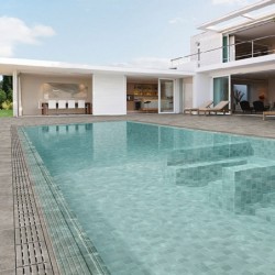 Pool Porcelánico Iron en malla 30,5x30,5 (caja 1,02m2) TopReforma