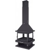 Chimenea de Leña Central C-204 + Regalo